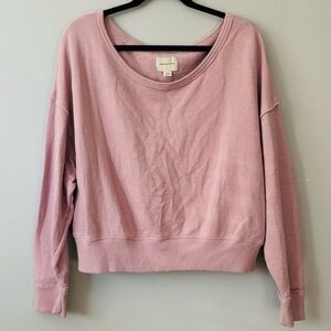 American Eagle Outfitters Pink Hoodie Sweatshirt